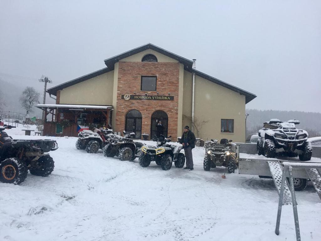 Pension Vyhlídka Klášterec nad Ohří Exterior foto