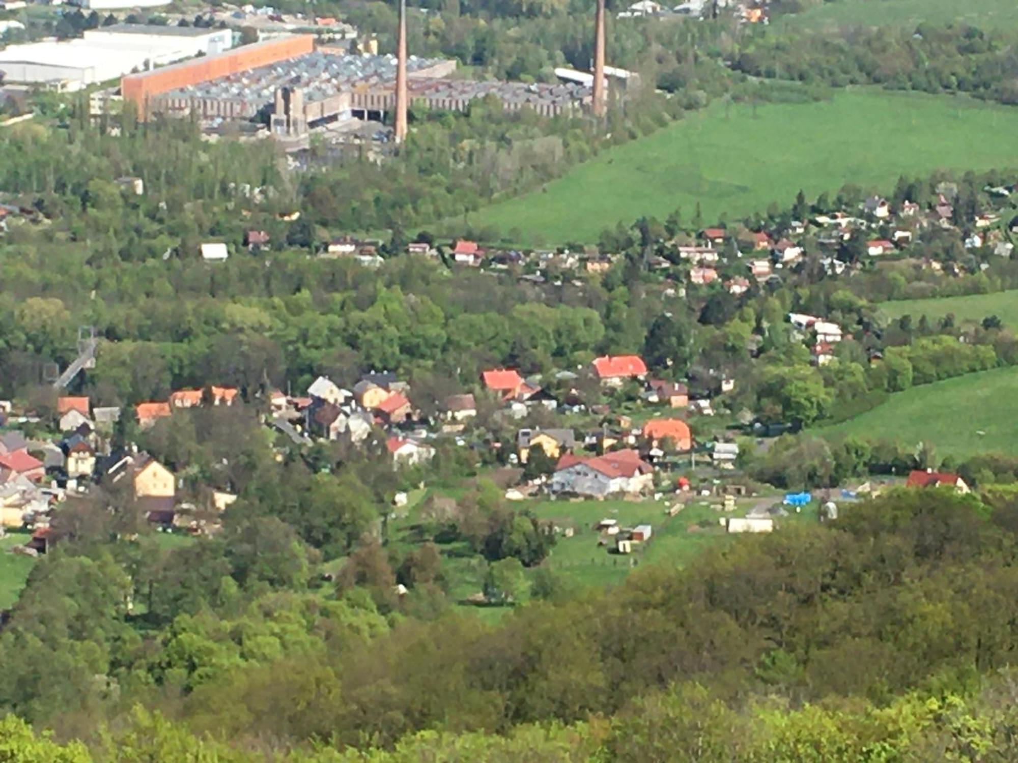 Pension Vyhlídka Klášterec nad Ohří Exterior foto